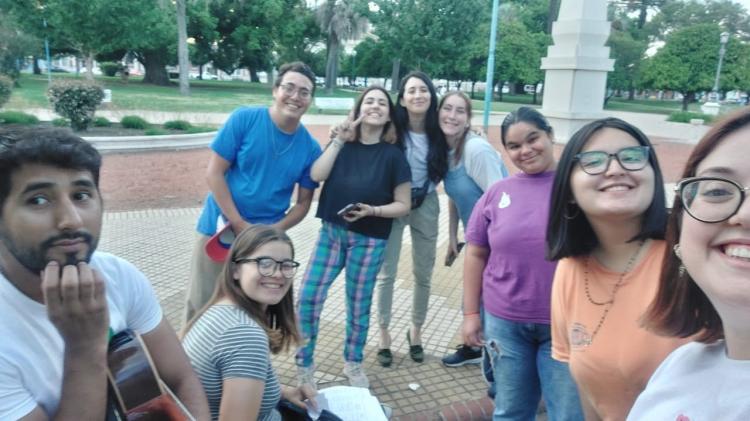 Jóvenes de la Acción Católica porteña misionan en Nueve de Julio