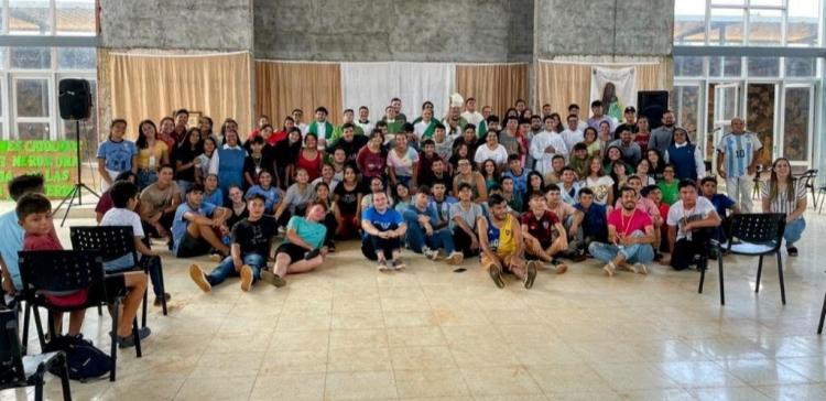 Jóvenes de Puerto Iguazú participaron de un encuentro diocesano