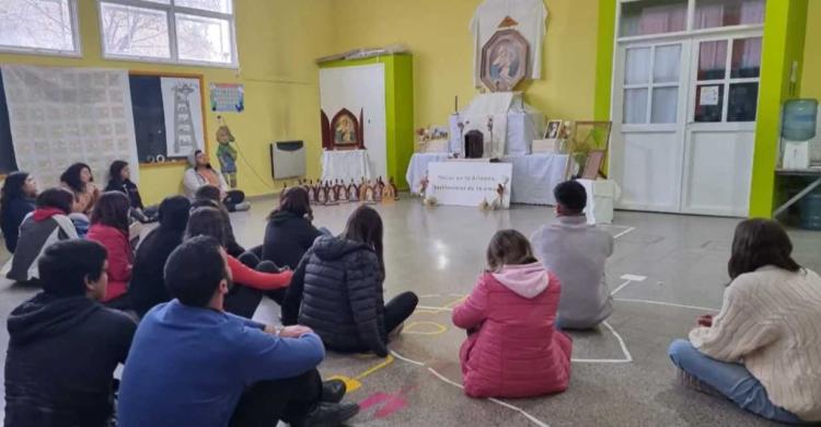 Jóvenes del Movimiento de Schoenstatt misionaron en Nogolí