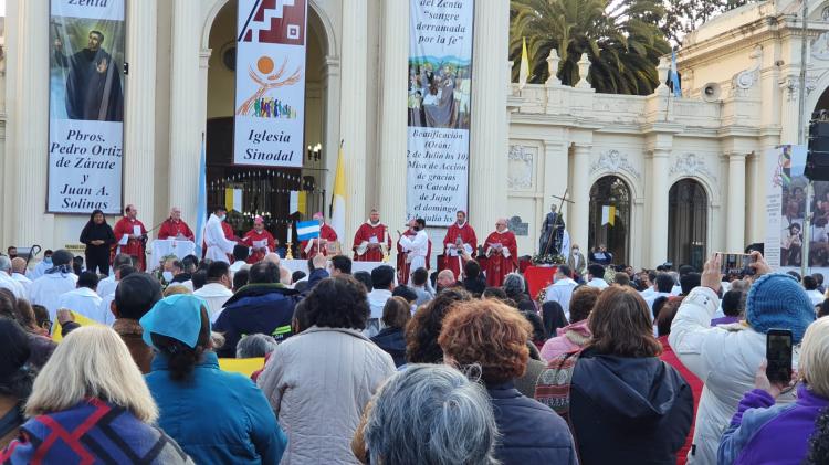 La comunidad jujeña agradeció la beatificación de los Mártires del Zenta