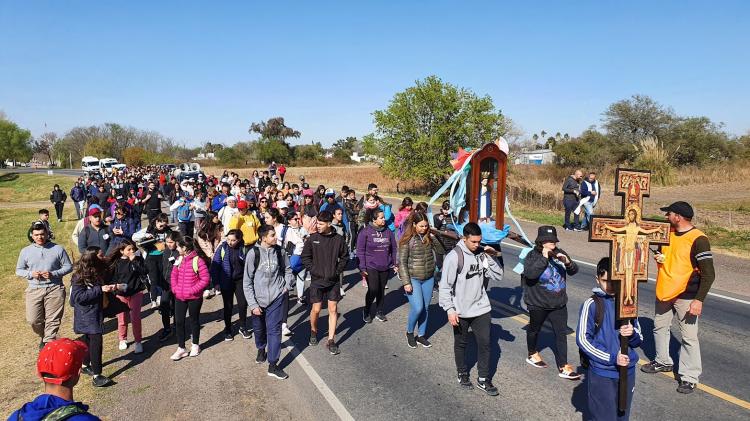 La 33ª "Pere" reunió a más de 200 jóvenes en honor de la Virgencita