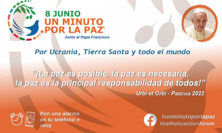 La Argentina se une al llamado a dedicar "Un minuto por la paz"