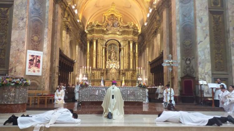 La arquidiócesis de Buenos Aires celebró la ordenación de cuatro sacerdotes