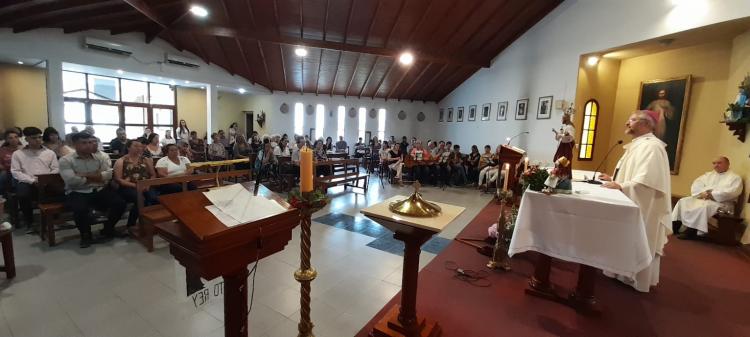 La comunidad de Cristo Rey de Mercedes celebró sus fiestas patronales