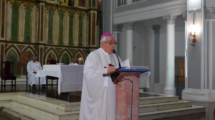 La comunidad diocesana de Goya rezó por la santificación del pueblo argentino