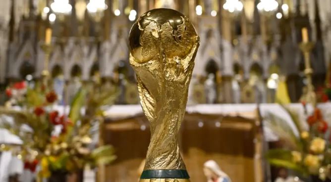 La Copa del Mundo que ganó la Scaloneta ante la Virgen de Luján