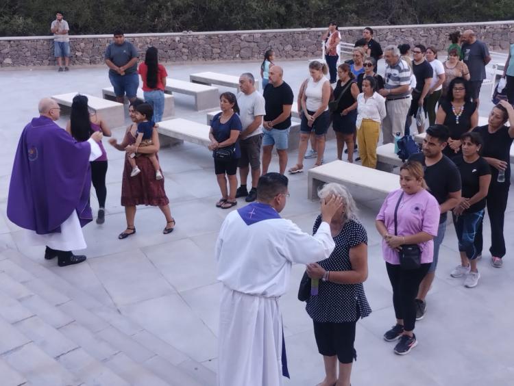 Catamarca: La Cuaresma comenzó con esperanza en el santuario de la Virgen del Valle