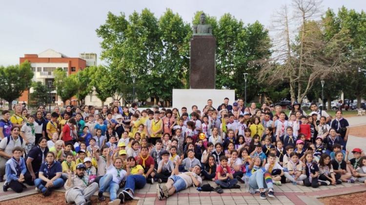 La diócesis de Azul celebró su 42° Encuentro de Guías y Scouts