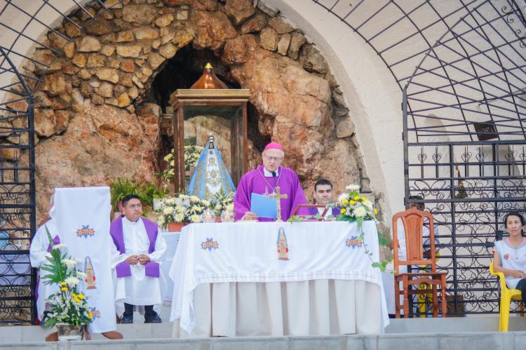 La Gruta de la Virgen del Valle fue declarada santuario diocesano