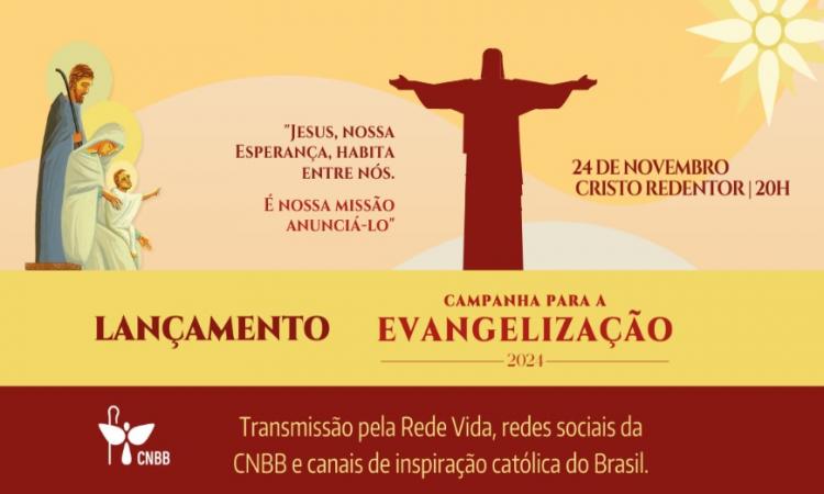 La Iglesia en Brasil lanza la Campaña por la Evangelización 2024 desde el Cristo Redentor