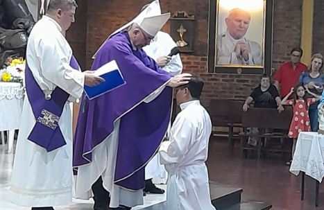 La Iglesia en Chaco tiene un nuevo diácono permanente