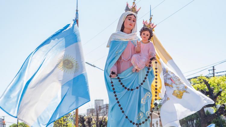 La imagen de la Virgen de San Nicolás visita Sampacho