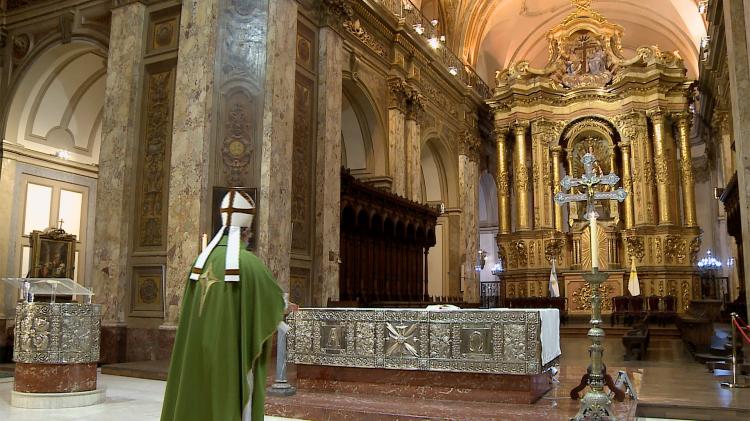 La misa del domingo se podrá seguir desde los hogares