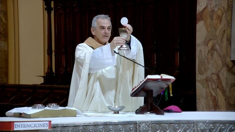 La misa del quinto domingo de Pascua se transmitirá en vivo