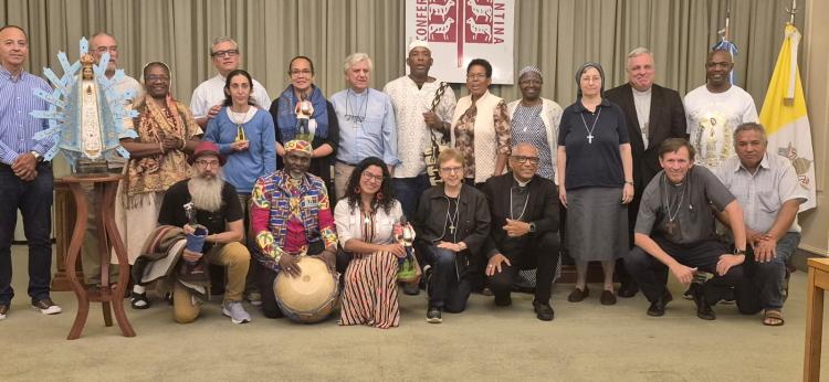 La Pastoral Afro-Americana y Caribeña visitó la sede del Episcopado