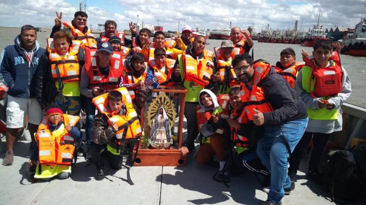 La peregrinación de los Hogares de Cristo está en Bahía Blanca