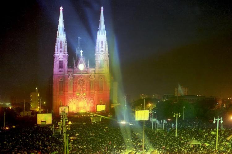 La Plata: inaugurarán un nuevo sistema de iluminación externa en la catedral