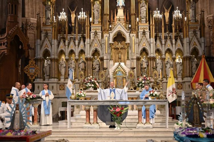 La Policía Federal Argentina realizó la 43° peregrinación a la Basílica de Luján