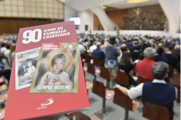 La Revista Familia Cristiana celebra con el Papa su 90 cumpleaños