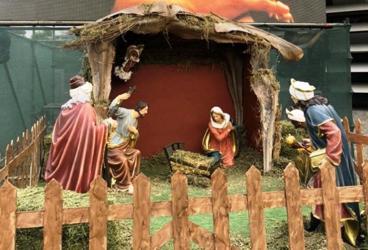 La UCA instaló un pesebre en su Campus de Puerto Madero