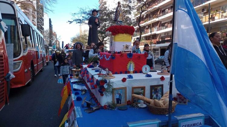 La Virgen de Caacupé celebró 25 años en Buenos Aires con una gran peregrinación