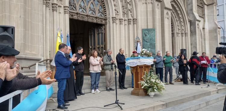 La Virgen de Luján Malvinera visitó a la comunidad diocesana de Azul