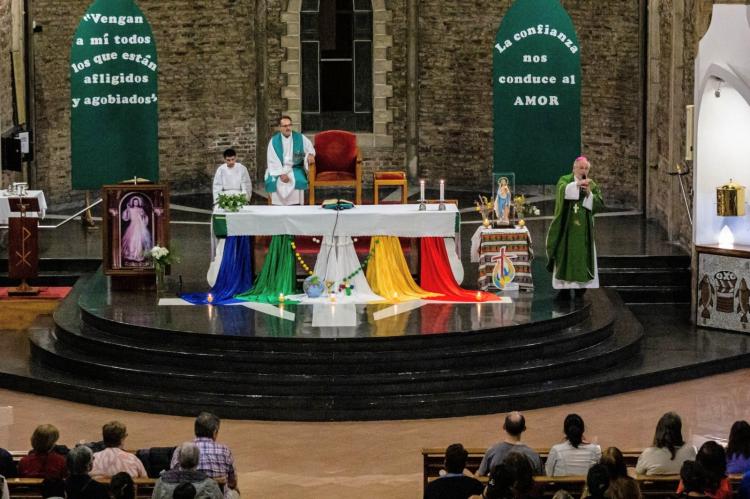 La Virgen María Reina de las Misiones visitó la diócesis de Neuquén