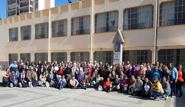 Los catequistas de Santa Rosa tuvieron su encuentro diocesano