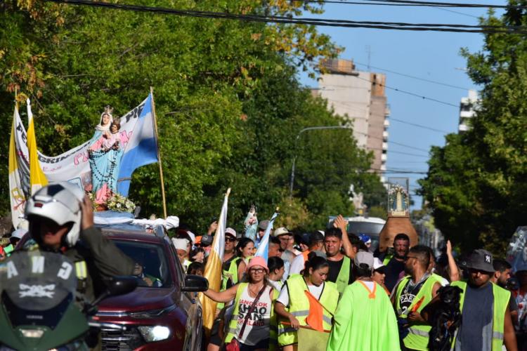 Se realizó la tradicional peregrinación de Pergamino a San Nicolás