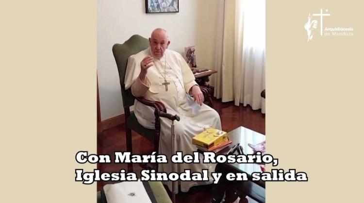 Mensaje del Papa a los mendocinos por la fiesta diocesana mariana