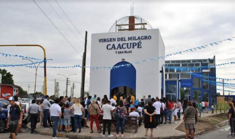 Mensaje del papa Francisco a fieles de la capilla Virgen de Caacupé en La Matanza