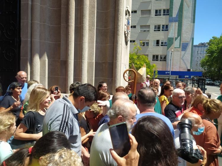 El nuncio expresó su deseo de la pronta beatificación del cardenal Pironio