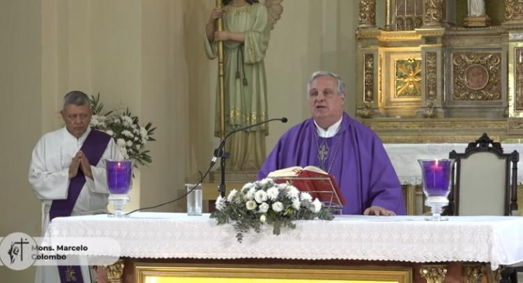 Mons. Colombo: 'En Cuaresma, caminemos juntos como Iglesia' 