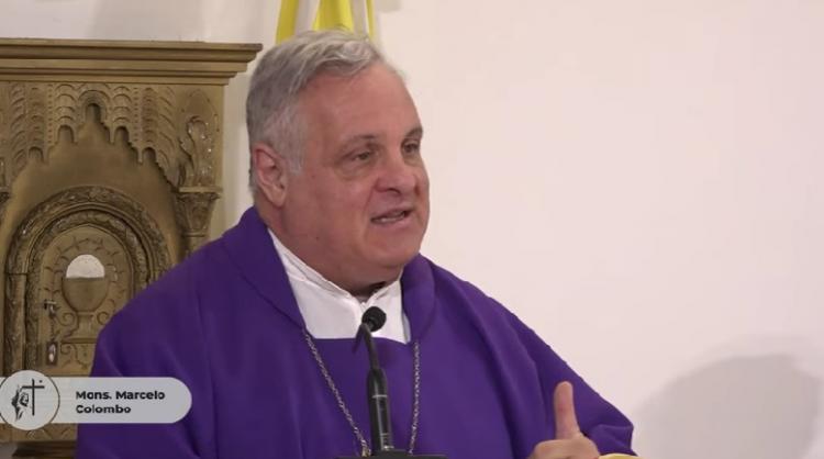 Mons. Colombo: 'Que en este Adviento caminemos hacia la adoración del pesebre'