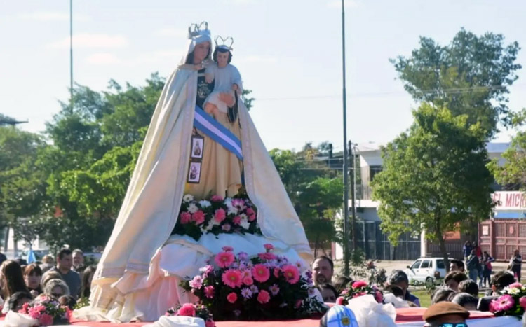 Formosa: Multitudinaria participación de fieles en la fiesta patronal de la Virgen del Carmen