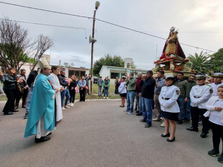 Mons. Eguía Seguí presidió la fiesta de la Virgen del Rosario en Tulumba