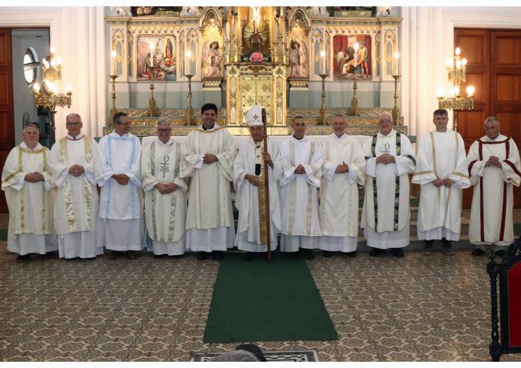 Mons. Fenoy ordenó a dos diáconos transitorios y a otros ocho permanentes