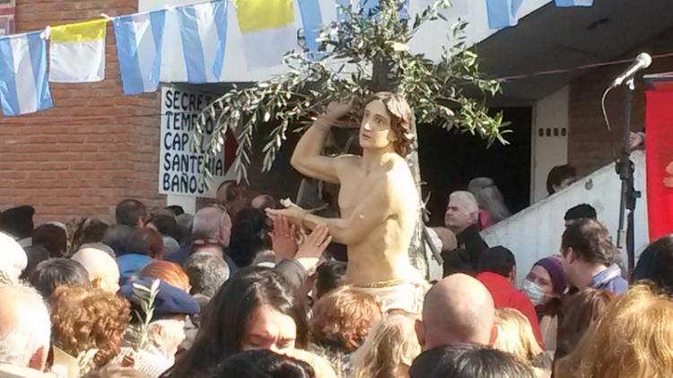 Mons. García Cuerva, en la fiesta en honor de san Pantaleón