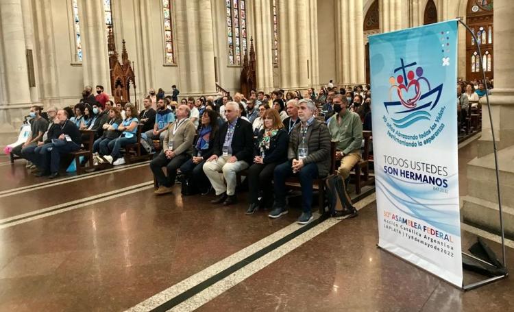 Mons. García llamó a los miembros de la Acción Católica a ser "portadores de Vida"