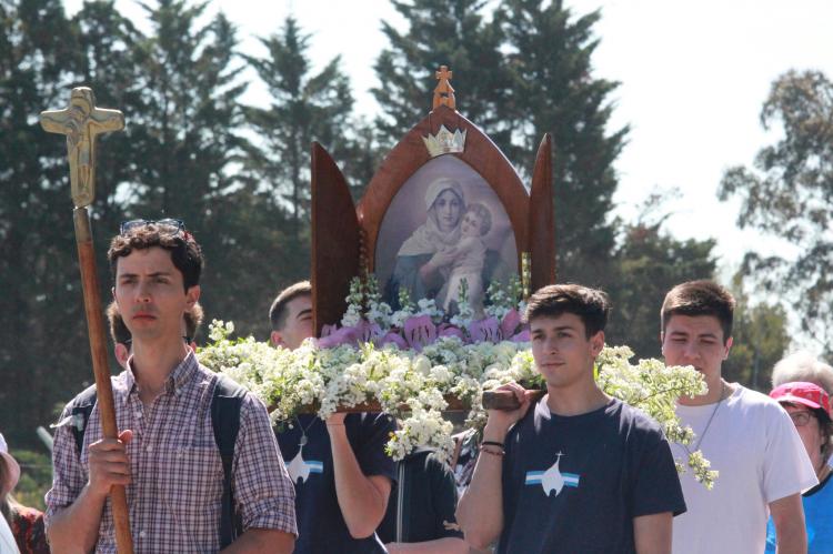 Mons. Giobando presidió las fiestas patronales en el santuario de Schoenstatt