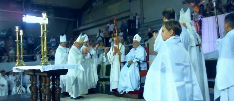 Mons. Liébana fue ordenado obispo y asumió el gobierno pastoral de Chascomús