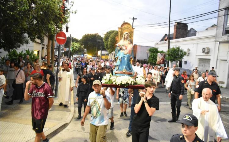 Mons. Lugones convocó a una misión con la imagen de la Virgen de la Paz