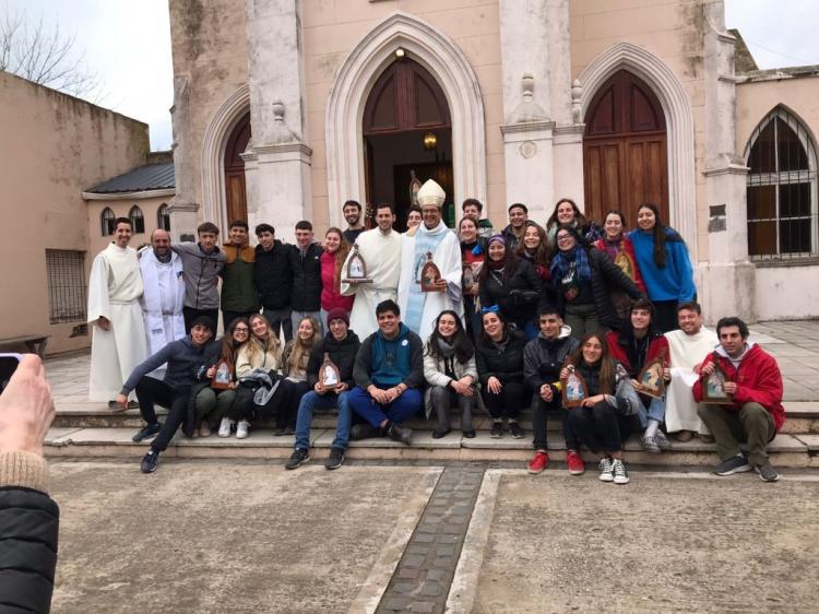 Mons. Mestre encabezó la misa de clausura de la misión Ver Sacrum en Miramar