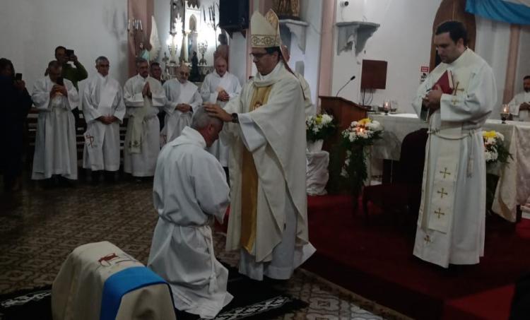 Ordenación de un diácono permanente en General Madariaga