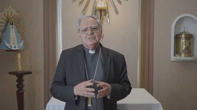 Mons. Ojea: "Dejémonos mirar por Jesús que siempre nos espera"