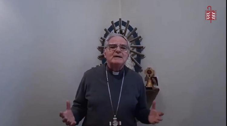 Mons. Ojea: 'El amor se manifiesta en obras y no en palabras'