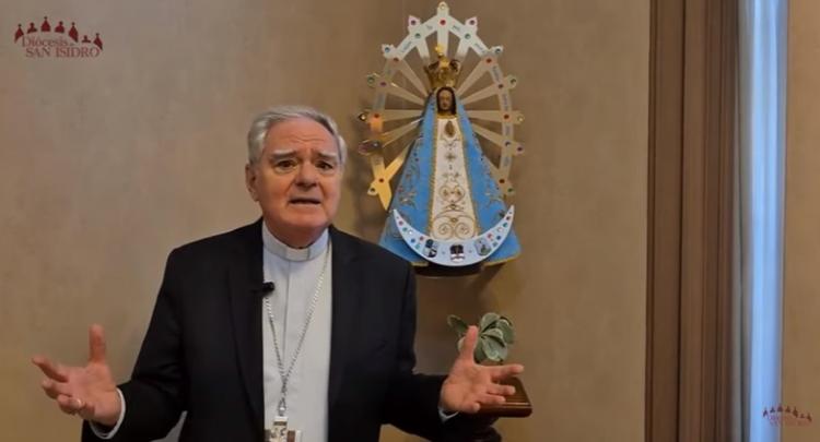 Mons. Ojea: 'En medio de este mundo sin corazón, aparece la Virgen'