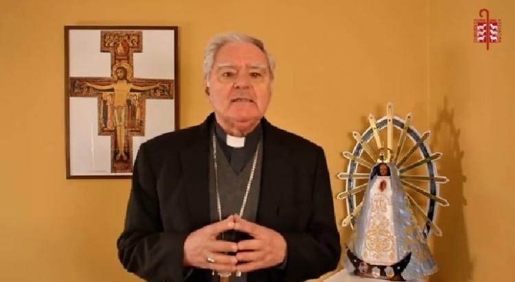 Mons. Ojea: 'Jesús invita a permanecer en Él'