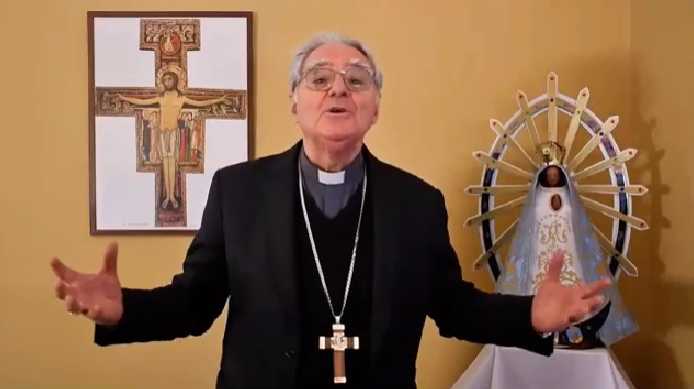 Mons. Ojea: 'La fe vence al miedo, la fe nos llena de coraje'