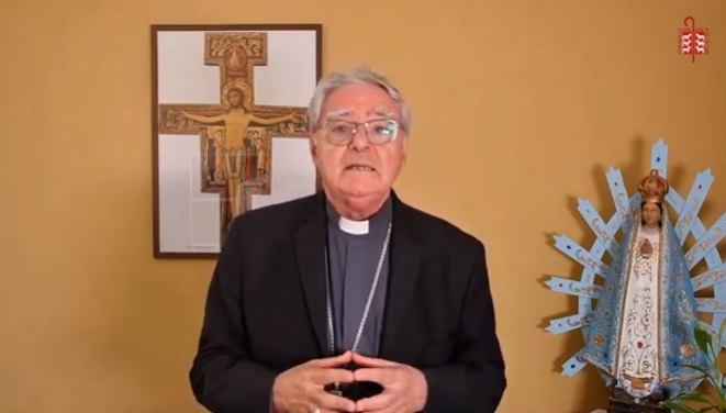 Mons. Ojea: 'La paz se construye con solidaridad'